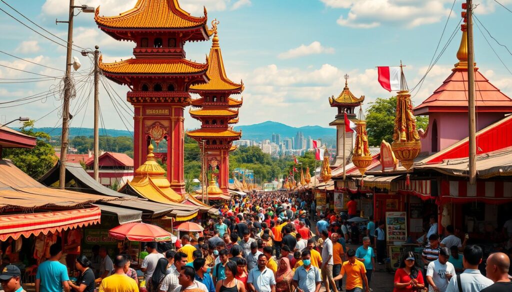 festival budaya medan berjalan meriah