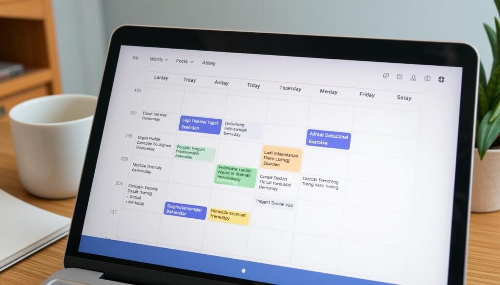 Contoh jadwal latihan ringan yang terintegrasi dengan agenda kerja WFH Contoh jadwal latihan ringan yang terintegrasi dengan agenda kerja WFH