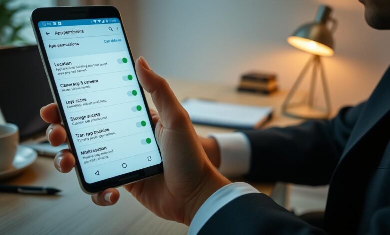 pengaturan izin aplikasi Android