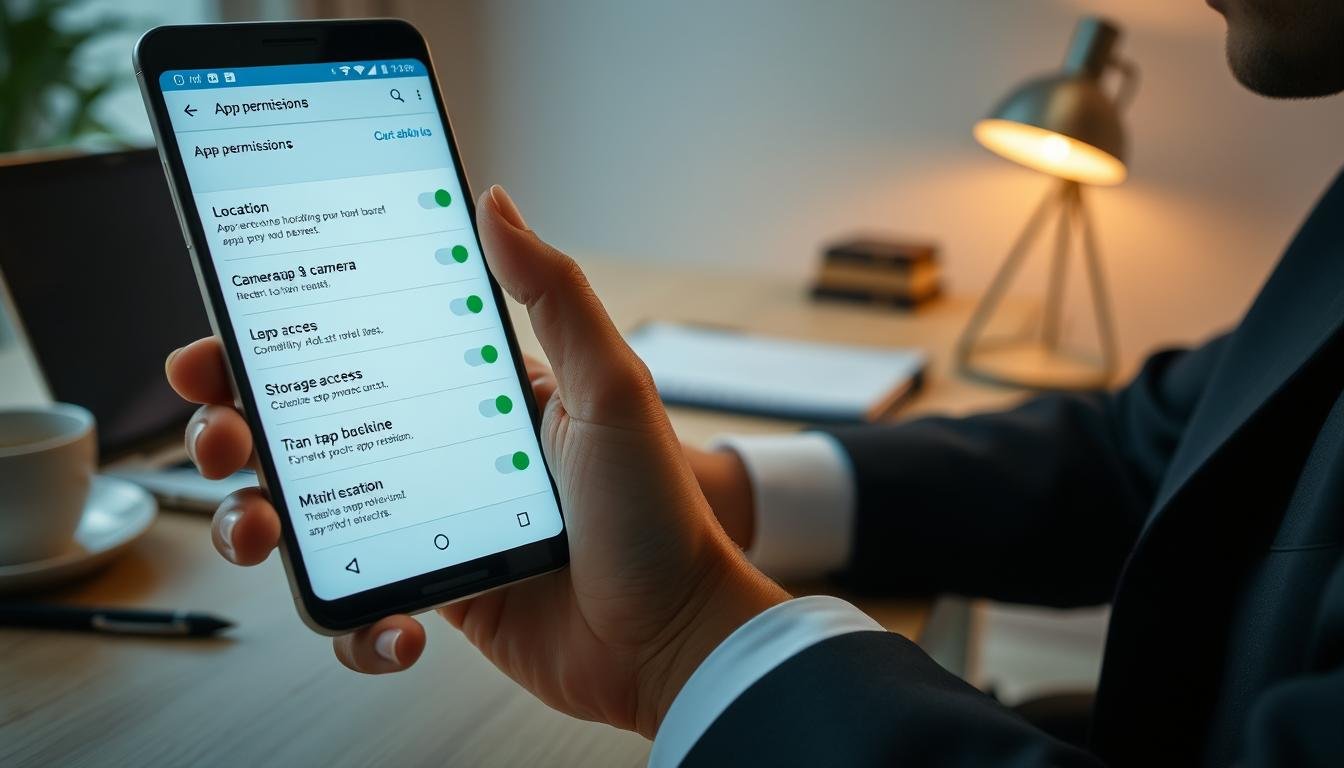 pengaturan izin aplikasi Android